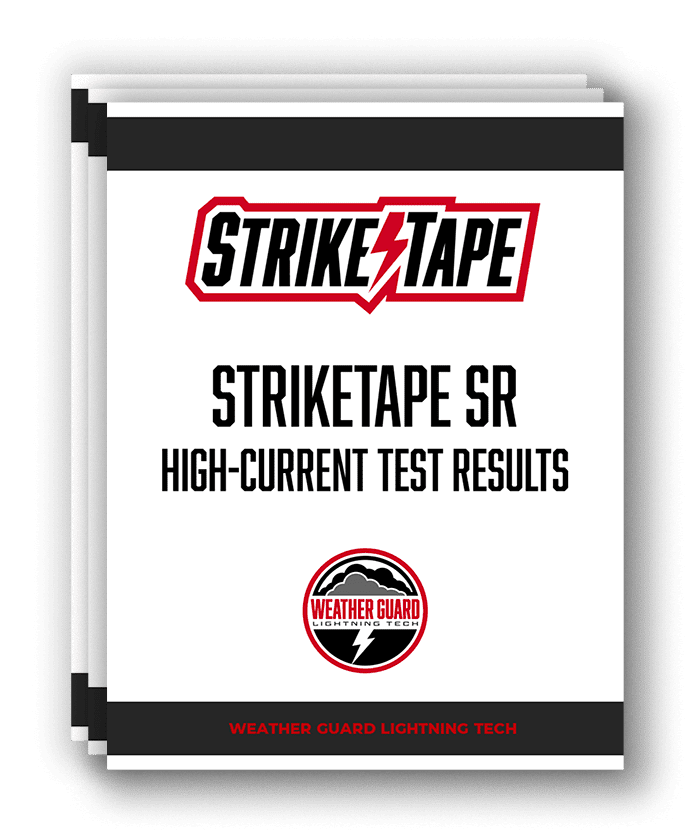 striketape wind turbine lps test results