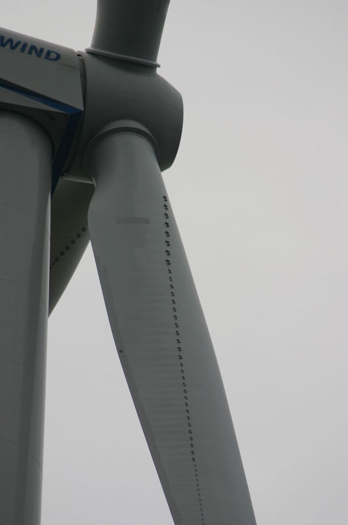 vortex generator for wind turbine