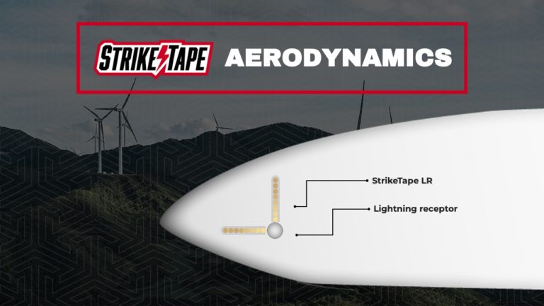 Striketape LPS aerodynamic test results
