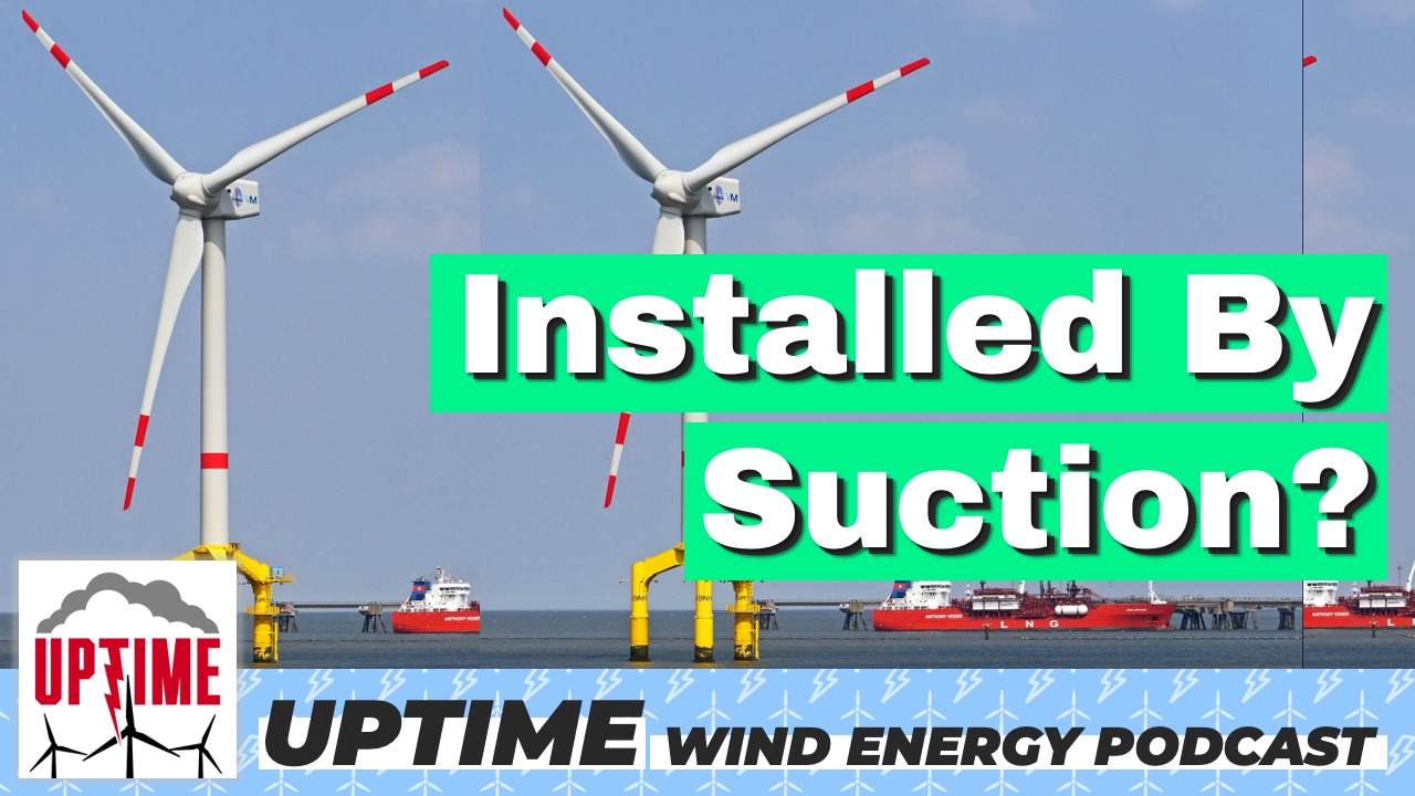 suction caission wind turbine