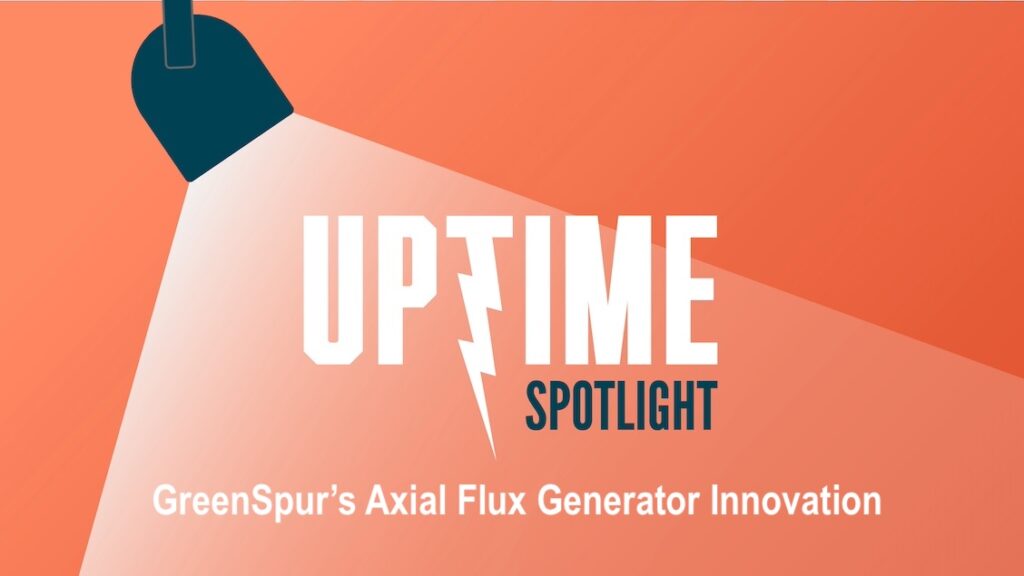 GreenSpur Rethinks Generators for More Efficient Wind Turbine Operations GreenSpur Axial Flux Generator Spotlight