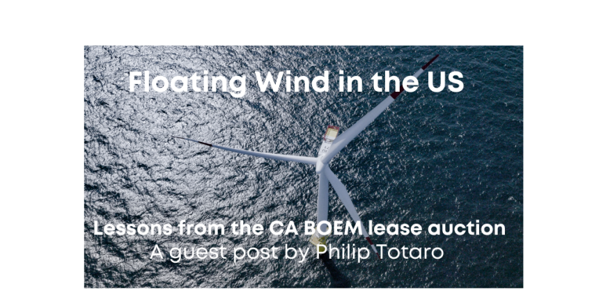 floating wind in the US article by Philip Totaro
